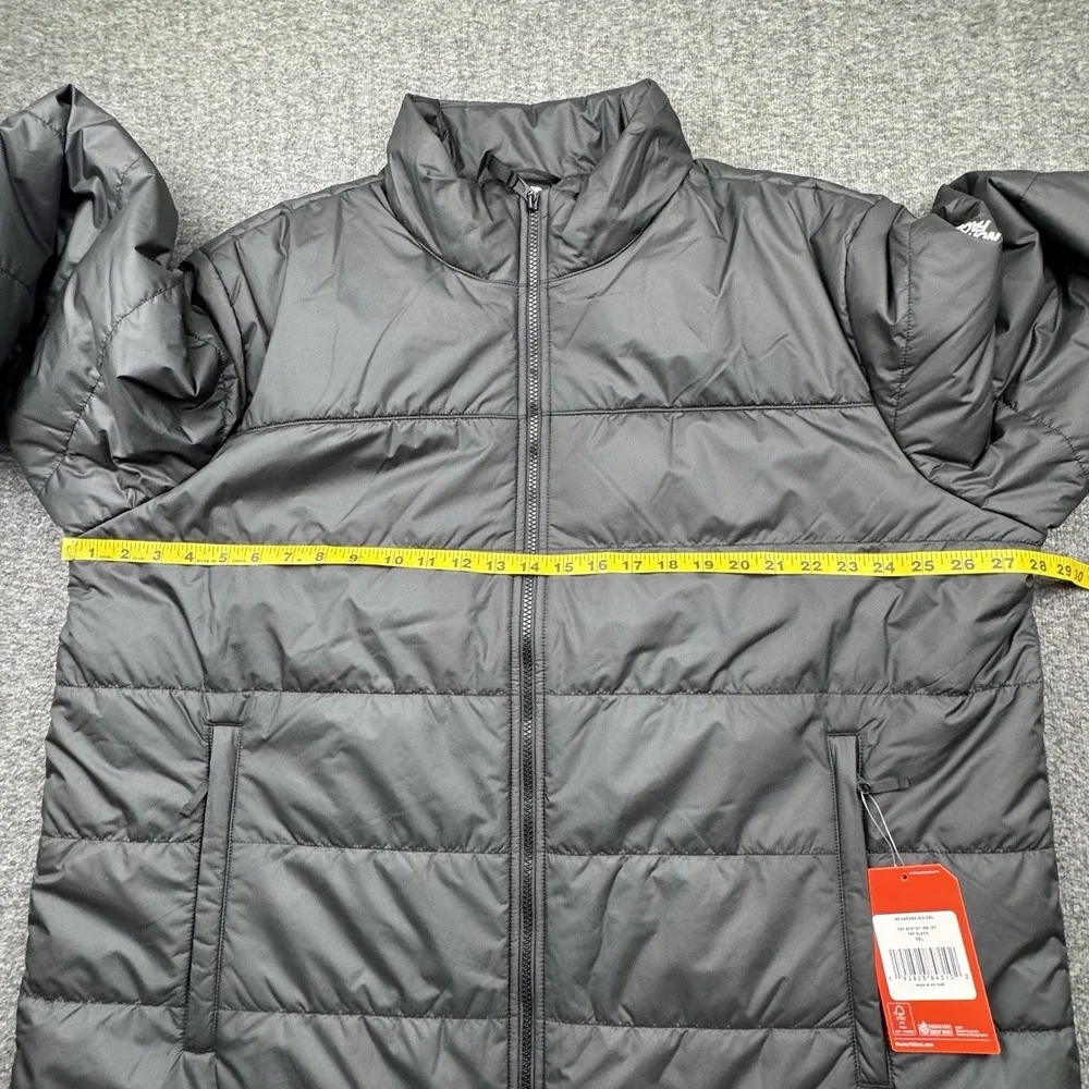North Face Everyday Insulated Puffer Jacket Men's Sz 3XL XXXL Black Quilted FLAW